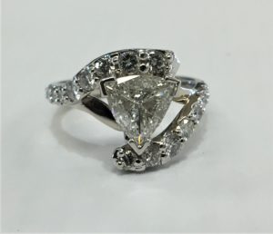 Custom made by Kendall jewelers, Scottsdale AZ